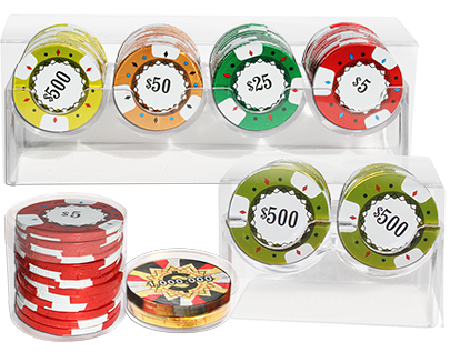 poker chip racks