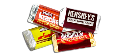 Miniature Hersheys