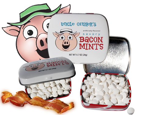 bacon flavor mints