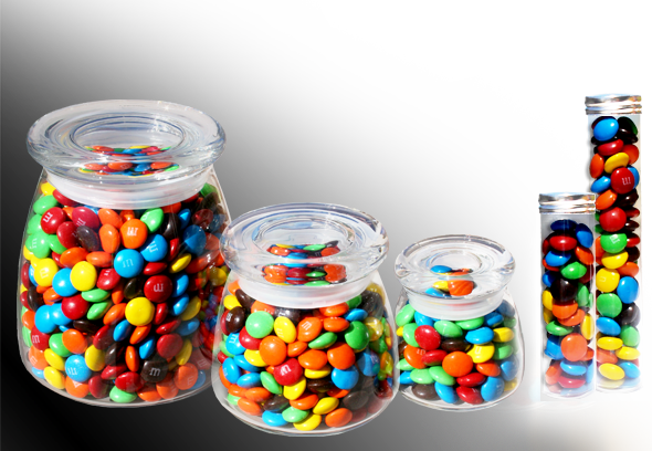 Test Tube Candy Container with Mini M&Ms