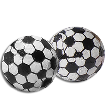 chocolate soccer balls