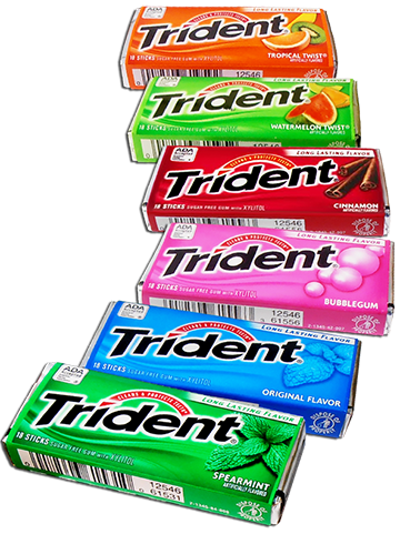 Trident gum flavors