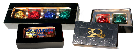 customized truffle gift boxes